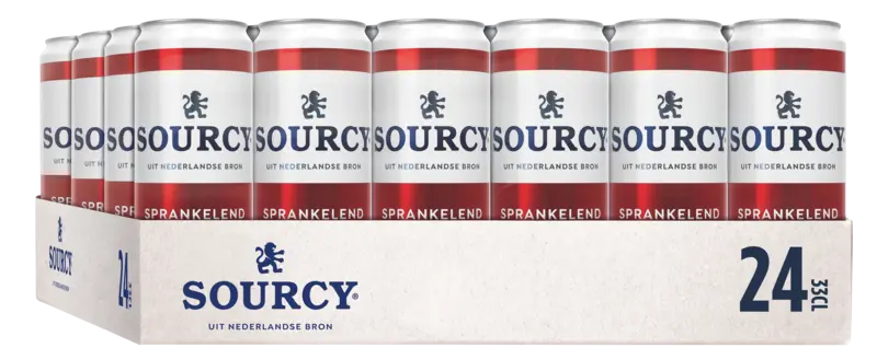 Sourcy Sprankelend mineraalwater 24-pack