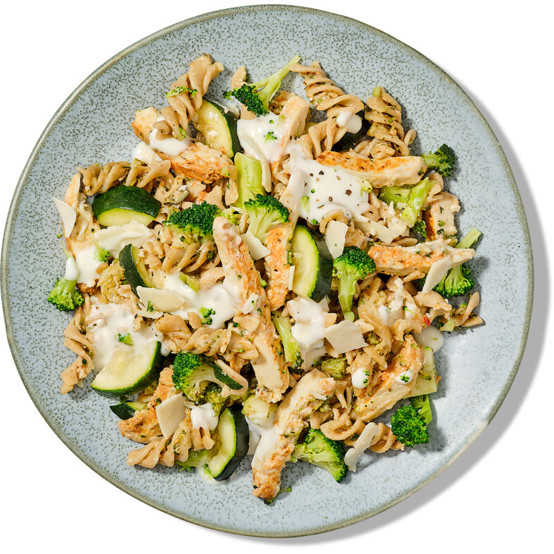 Een afbeelding van AH Verse maaltijd pasta kip alfredo