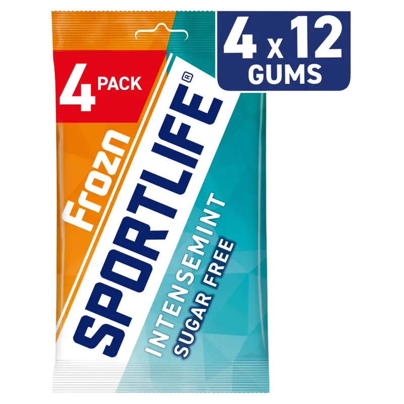 Frozn intensemint sugar free gums 4-pack