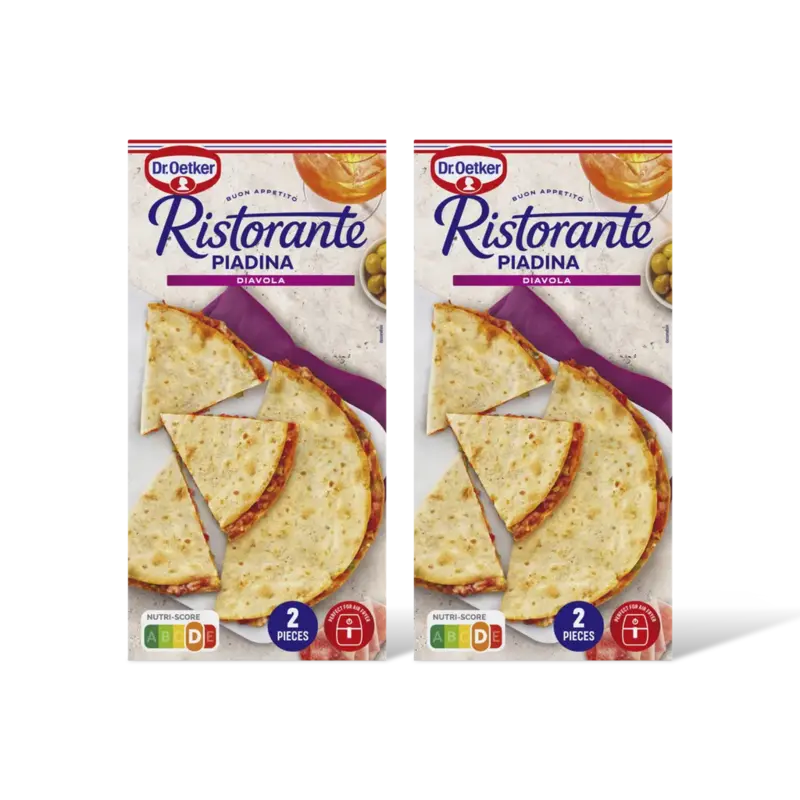 Dr. Oetker Ristorante piadina diavola 2-pack
