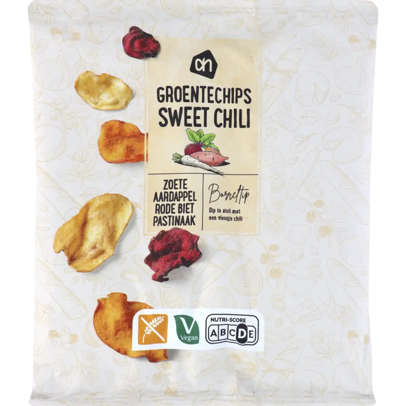 Groentechips sweet chili