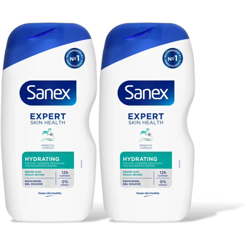 Sanex Expert skin health hydra douchegel 2pck