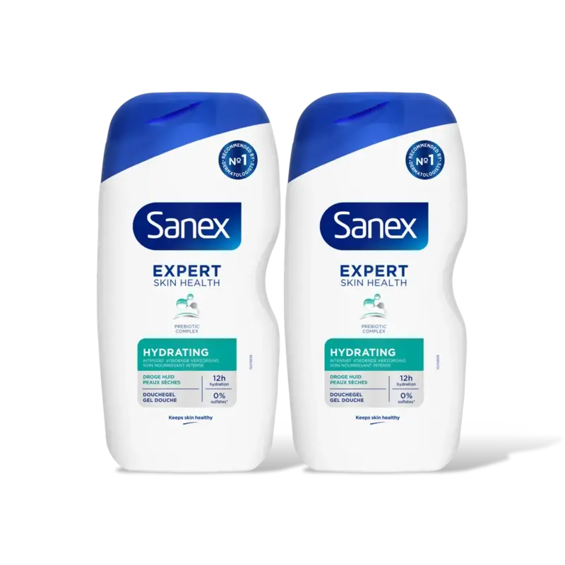 Sanex Expert skin health hydra douchegel 2pck