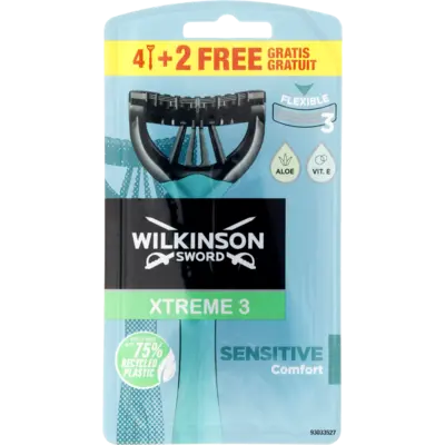 pdp-image-Wilkinson Xtreme3 sensitive scheermesjes