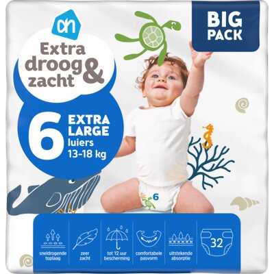pdp-image-AH Extra droog en zacht luiers maat 6