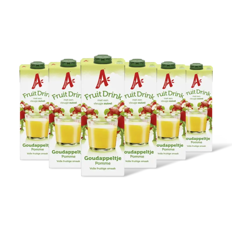 Fruitdrink goudappeltje 6-pack