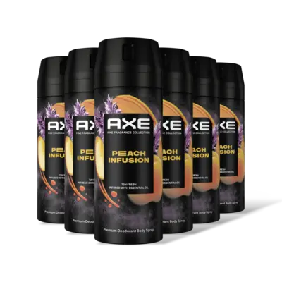 pdp-image-Axe Peach infusion deodorant bodyspray 6pack