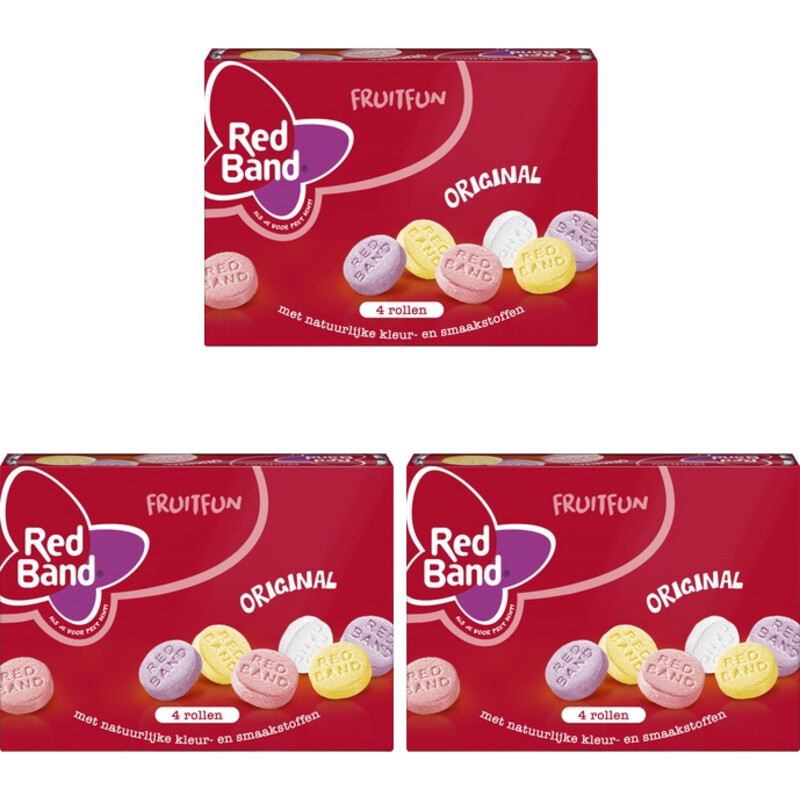 Een afbeelding van Red Band Fruitfun 3-pack