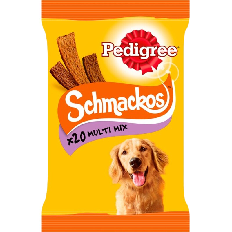 Een afbeelding van Pedigree Schmackos hondensnack multi mix