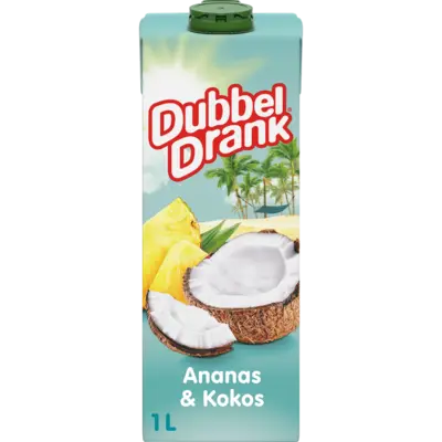 pdp-image-DubbelDrank Ananas & kokos met appel