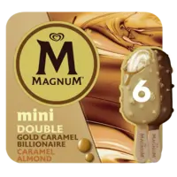 Magnum Mini double caramel & billionaire
