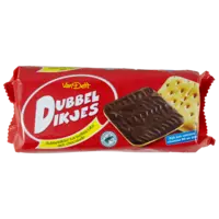 Van Delft Dubbeldikjes pure chocolade