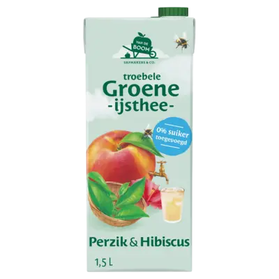 pdp-image-Van de Boom Troebele groene ijsthee perzik hibiscus