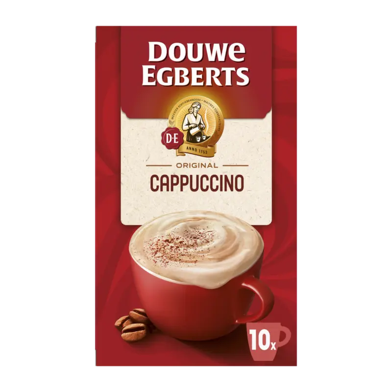 Verwenkoffie cappuccino oploskoffie
