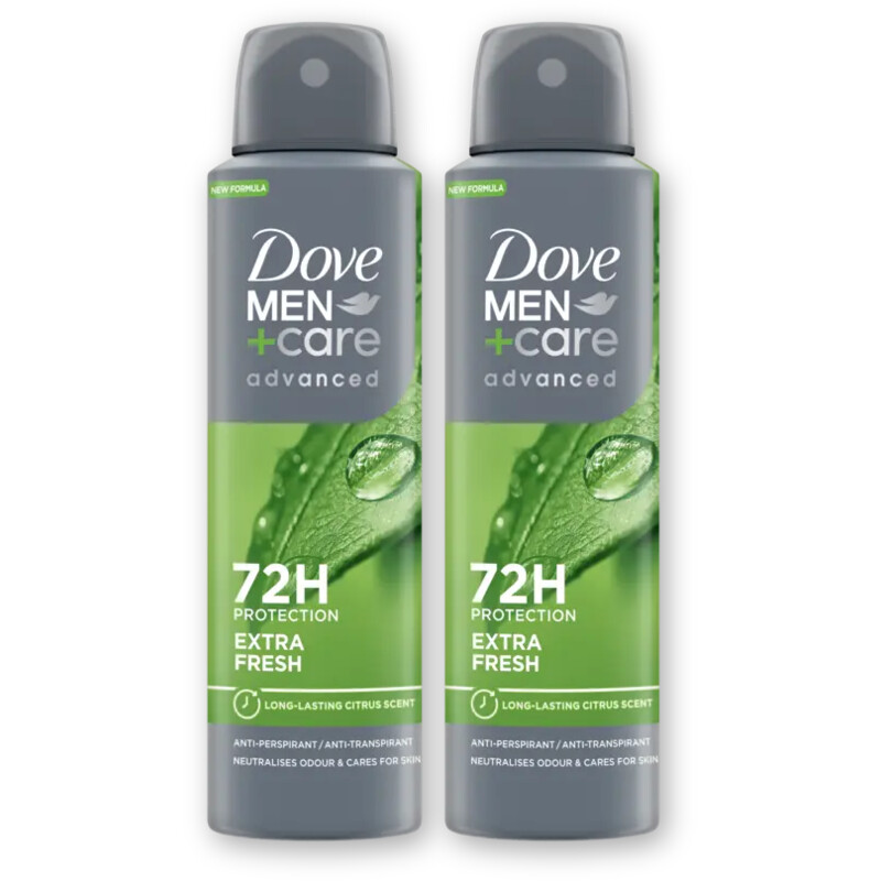 Dove Men+care extra fresh deodorant 2-pack