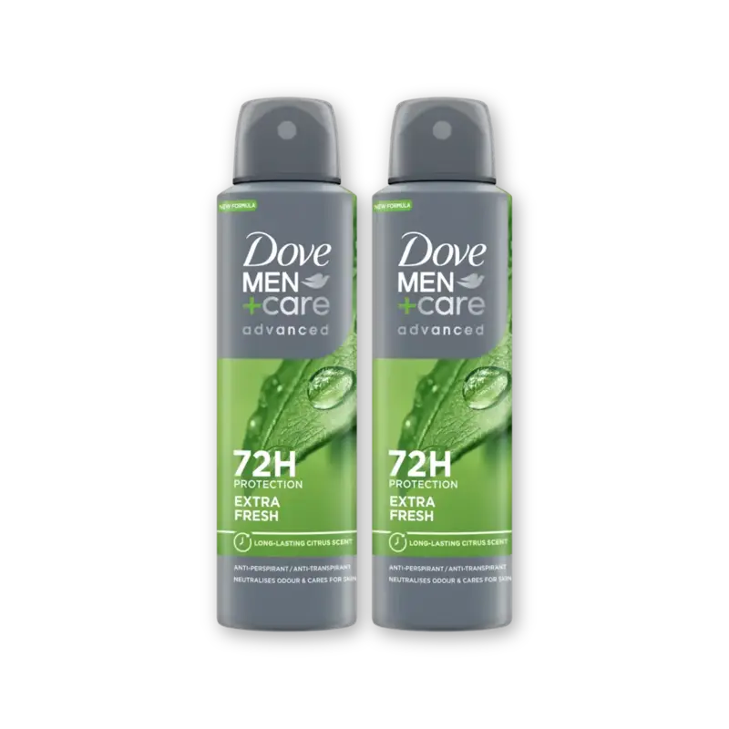 Dove Men+care extra fresh deodorant 2-pack