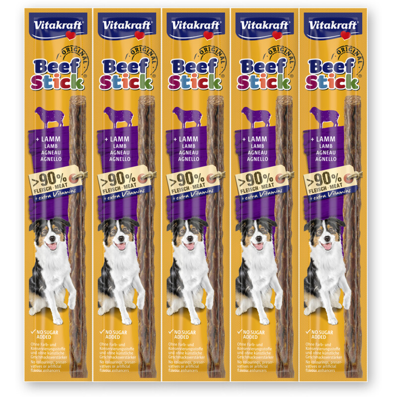 Vitakraft Beefstick lam 5-pack