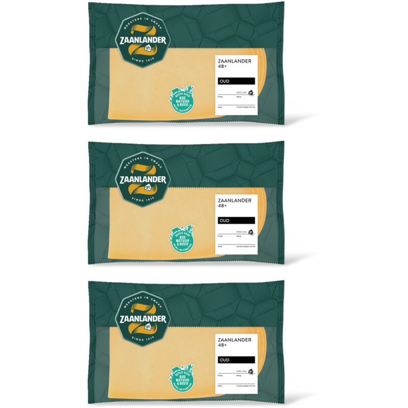 AH Zaanlander Oud 48+ plakken 3-pack