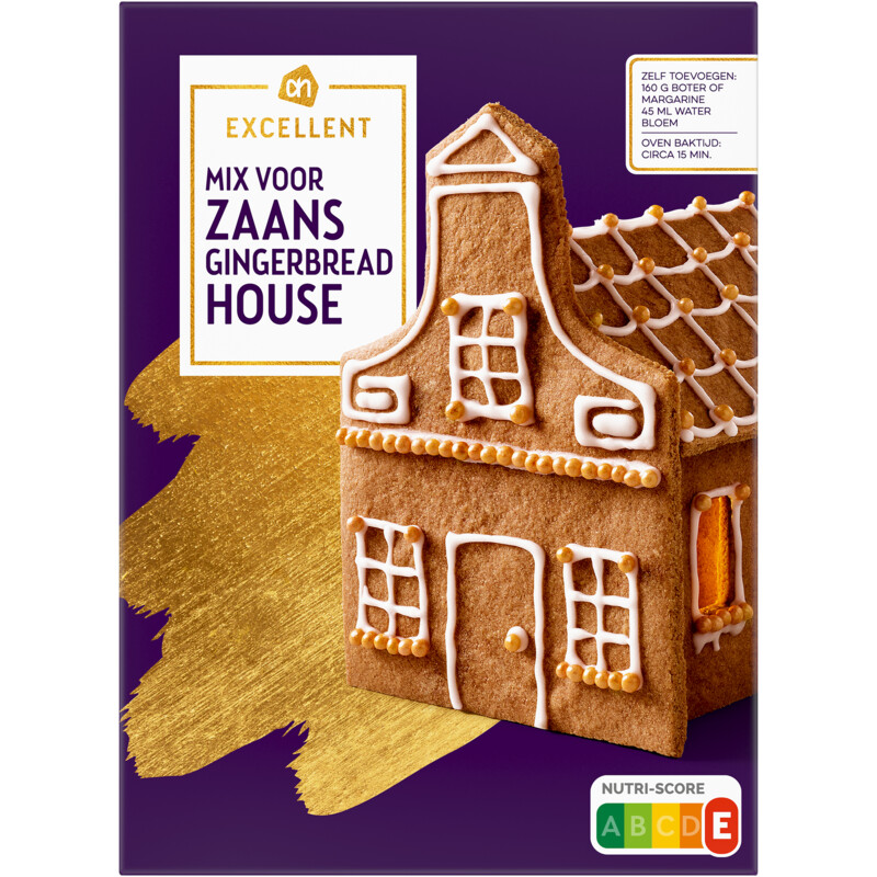 Een afbeelding van AH Excellent Mix voor Zaans gingerbread house