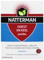 Natterman Hoest en keel pastilles