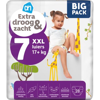 pdp-image-AH Extra droog en zacht luiers maat 7