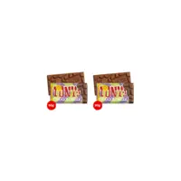 Tony's Chocolonely Reep melk pecan crunch karamel 2-pack