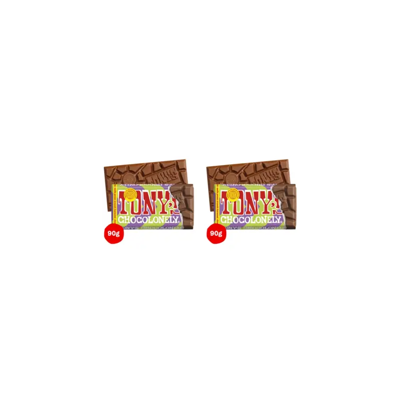 Reep melk pecan crunch karamel 2-pack