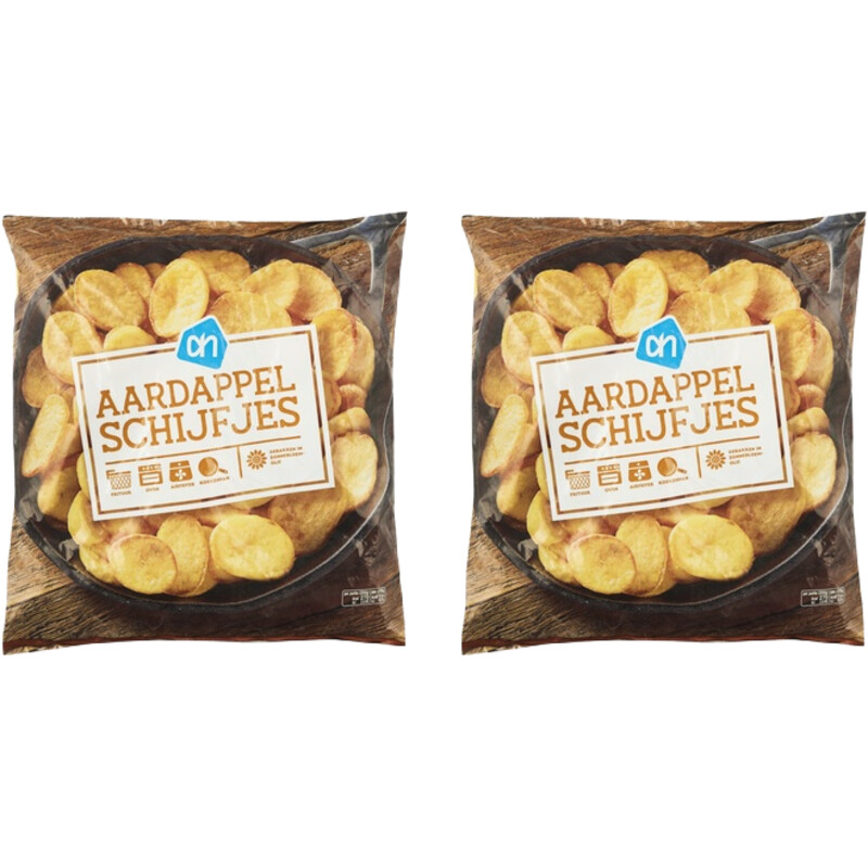 Een afbeelding van AH Aardappelschijfjes 2-pack