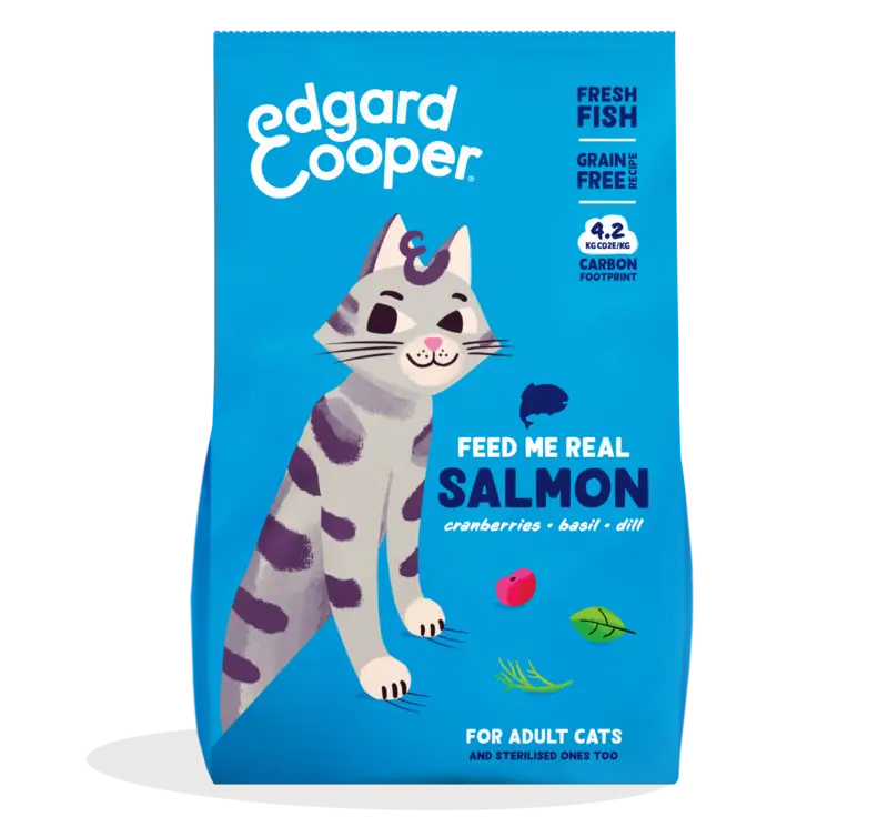 Edgard & Cooper Geef mij echte zalm voor volwassen kat
