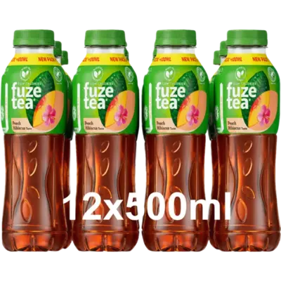pdp-image-Fuze Tea Black tea peach hibiscus 12-pack