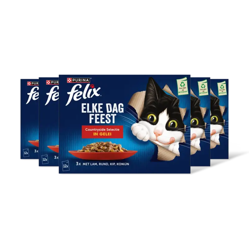 Felix Elke dag feest countryside gelei 5-pack