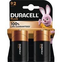 Duracell Plus D-alkaline batterijen LR20