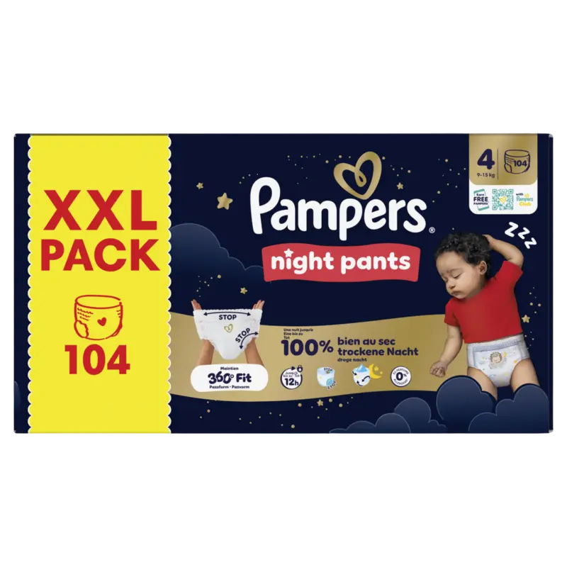 Night pants maat 4 XXL pack