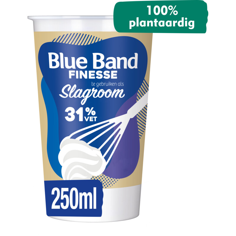 Blue Band Finesse plantaardig alternatief slagroom