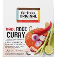 Fairtrade Original Kruidenpasta rode curry