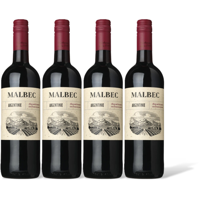 AH AH Malbec 4 flessen