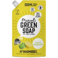 Marcel's Green Soap Afwasmiddel lemon & bergamot navulling