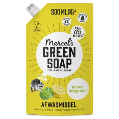 pdp-image-Marcel's Green Soap Afwasmiddel lemon & bergamot navulling
