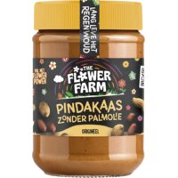 Een afbeelding van Flower Farm Pindakaas zonder palmolie