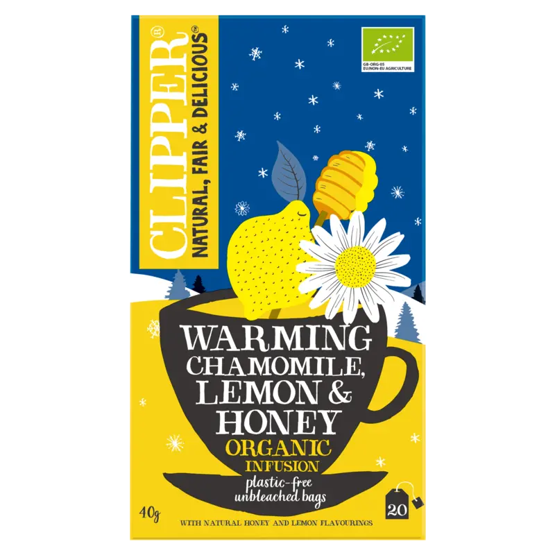 Clipper Warming chamomile lemon & honey