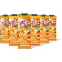 DubbelDrank Abrikoos & sinaasappel 6-pack
