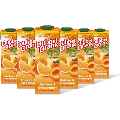 pdp-image-DubbelDrank Abrikoos & sinaasappel 6-pack