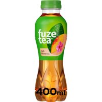 Een afbeelding van Fuze Tea Black ice tea peach hibiscus