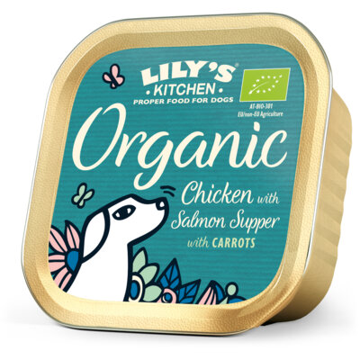 pdp-image-Lily's Kitchen Organic kip met zalm en wortelen
