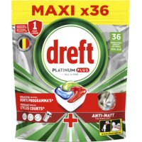 Een afbeelding van Dreft Platinum plus vaatwascapsules original