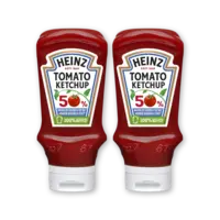 Heinz 50% minder suikers & zout 2-pack