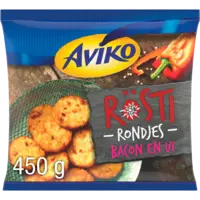Aviko Rösti rondjes bacon & ui