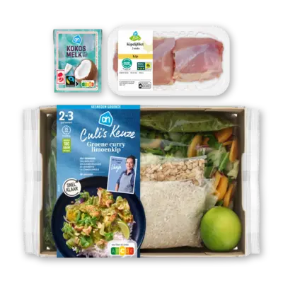 pdp-image-AH Culi's Groene Curry Limoenkip Verspakket