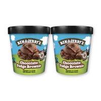 Ben & Jerry's Chocolate fudge brownie 2-pack