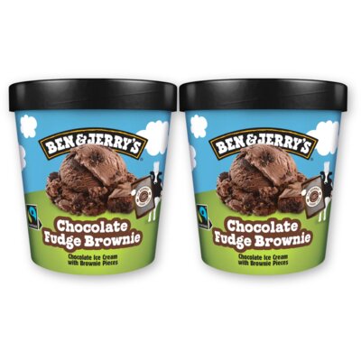 pdp-image-Ben & Jerry's Chocolate fudge brownie 2-pack